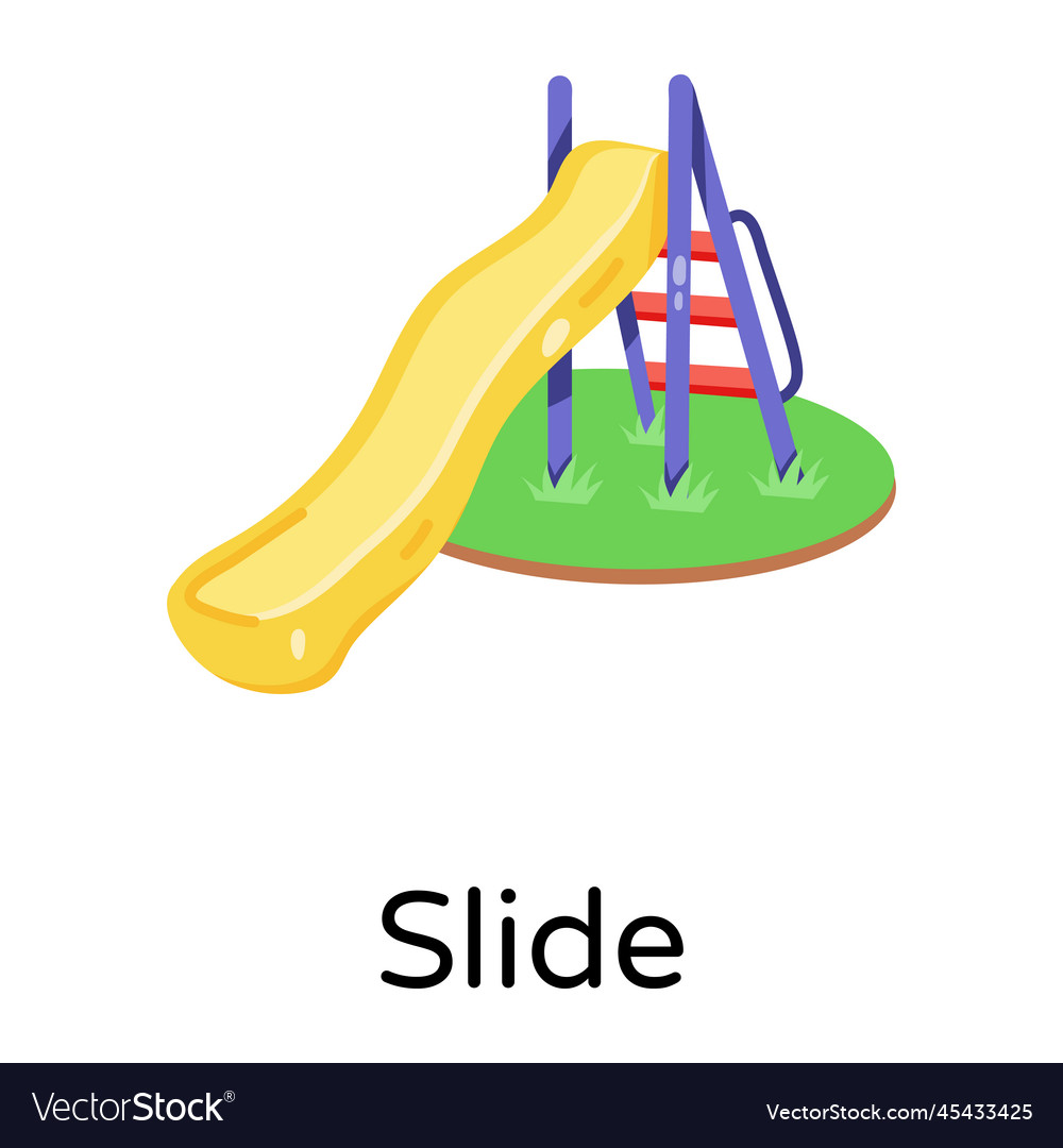 Slide Royalty Free Vector Image - VectorStock