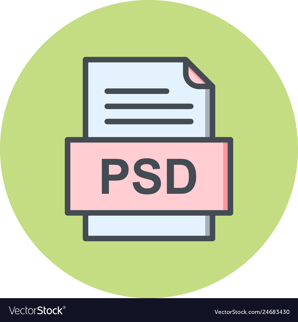 Psd file document icon