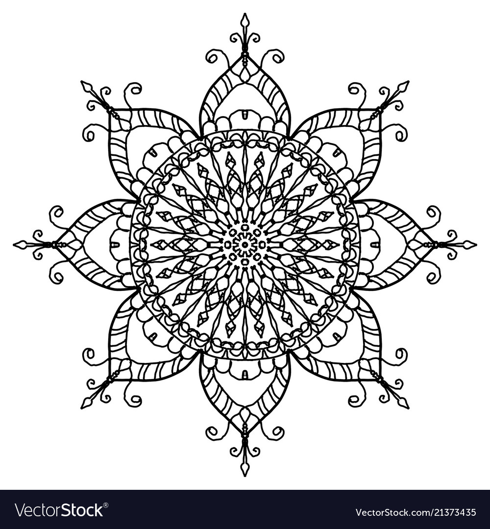 Download Eye mandala projects 1 Royalty Free Vector Image