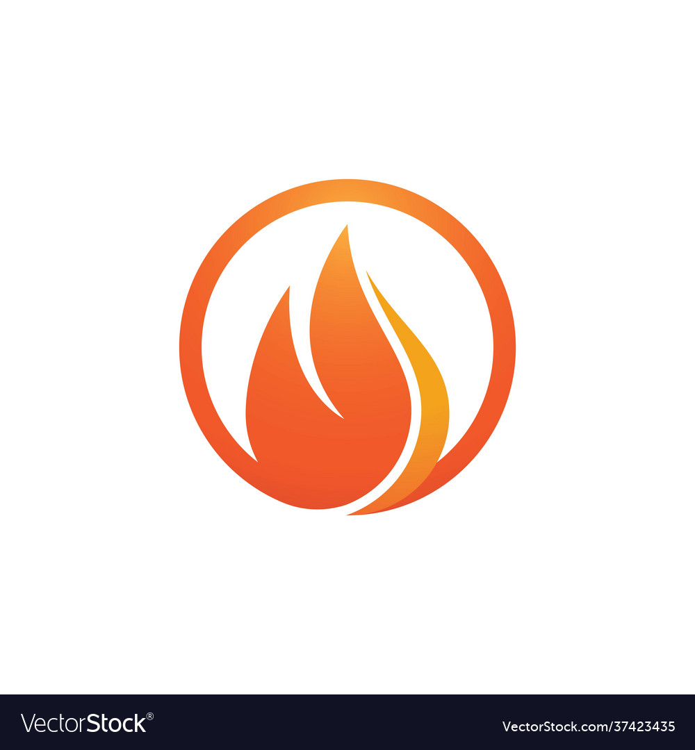 Fire flame Royalty Free Vector Image - VectorStock