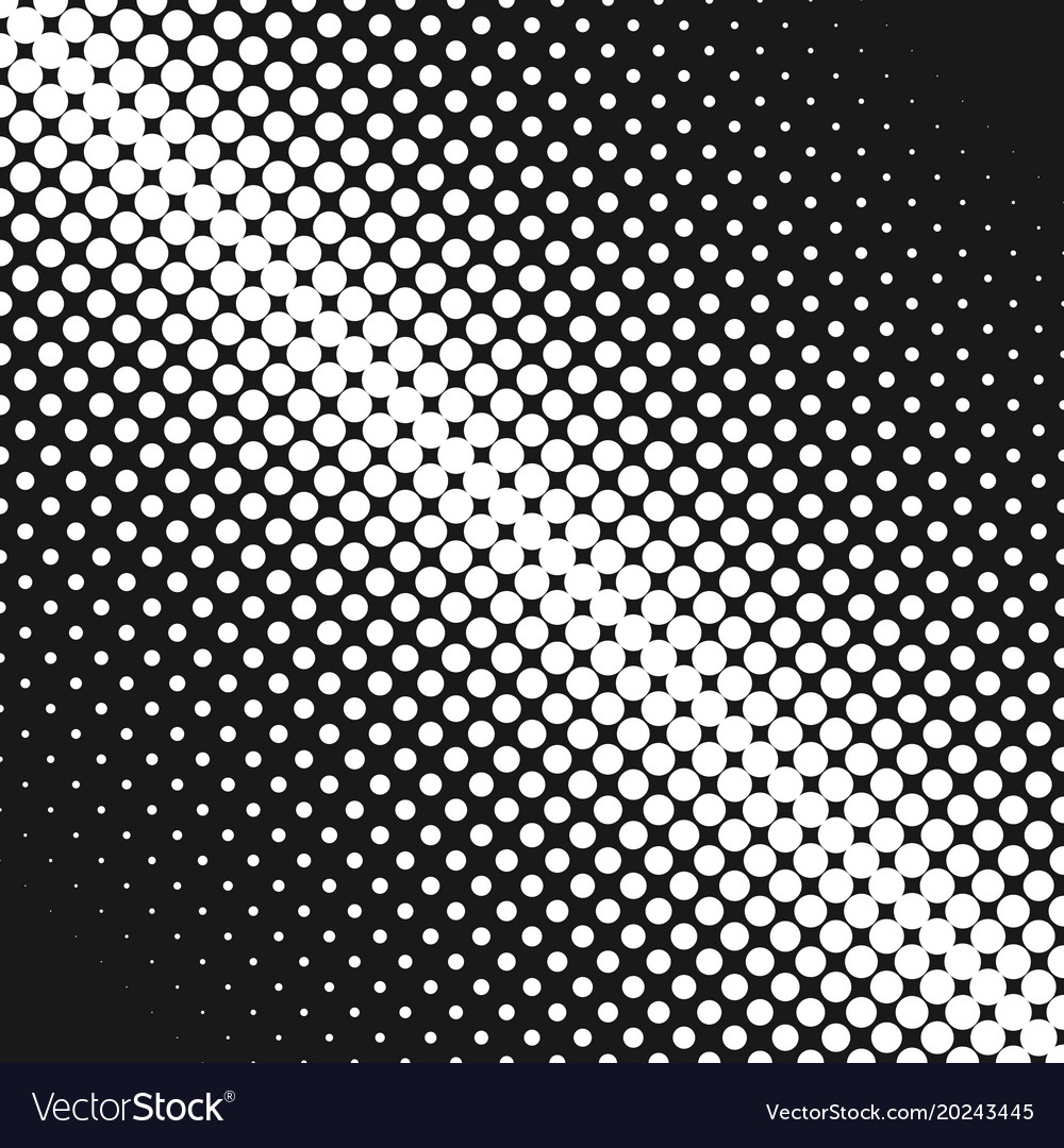 Halftone Dot Pattern Background Design Abstract Vector Image