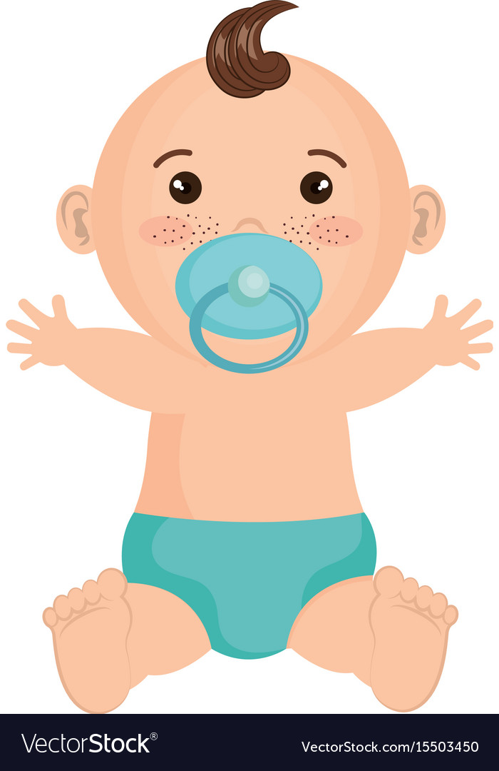 Baby clothes happy Royalty Free Vector Image - VectorStock