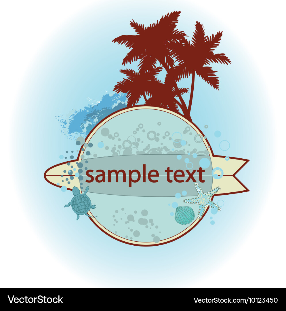 Summer Royalty Free Vector Image - VectorStock