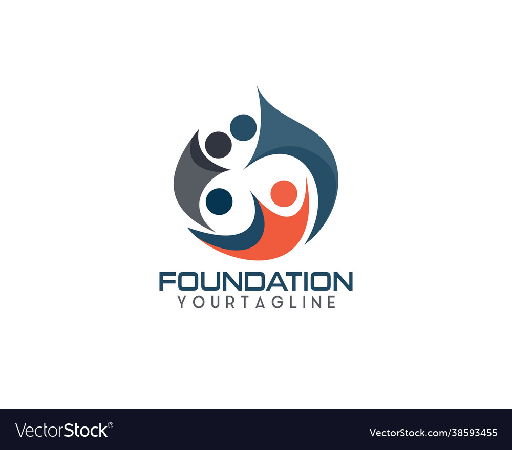 Charity help logo kann als Zeichensymbol verwendet werden