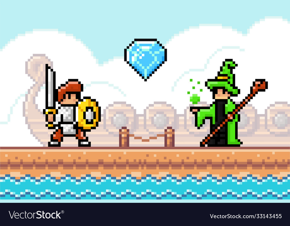 Wizard of Legend  Pixel art games, Pixel art characters, Pixel