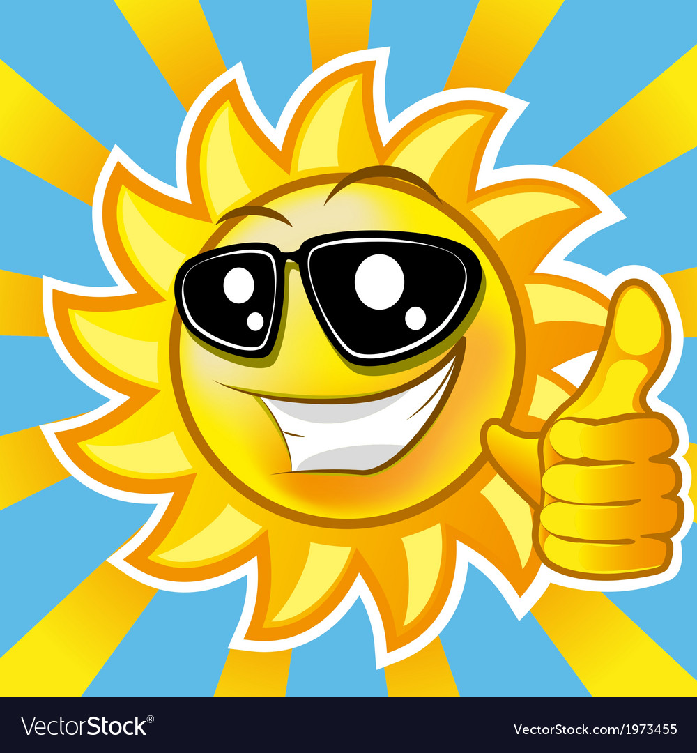 Happy Sun SVG