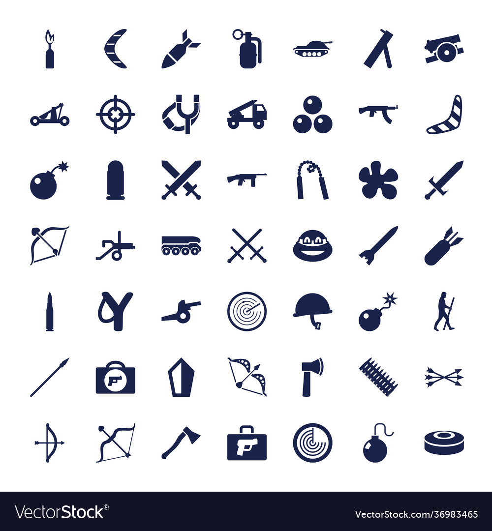 49 weapon icons