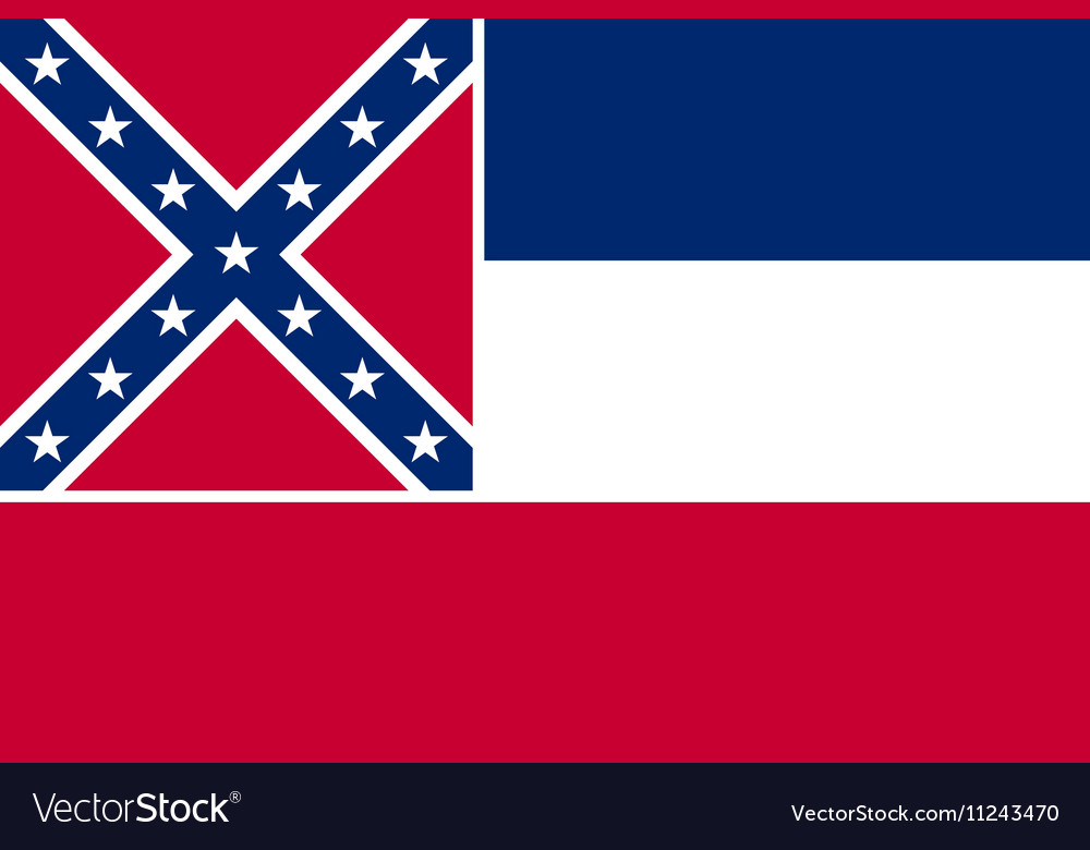 flag of mississippi correct