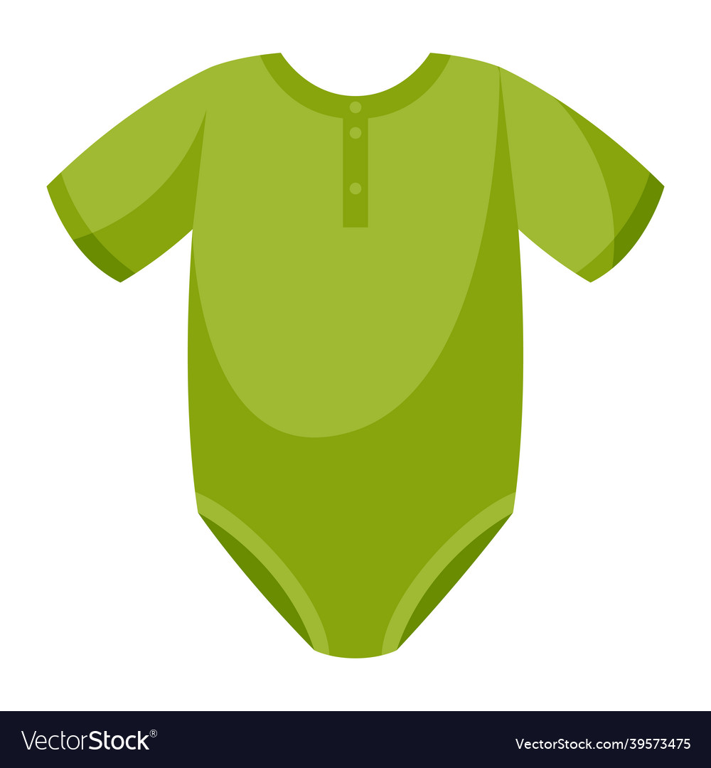 Stylized of baby cloth image Royalty Free Vector Image