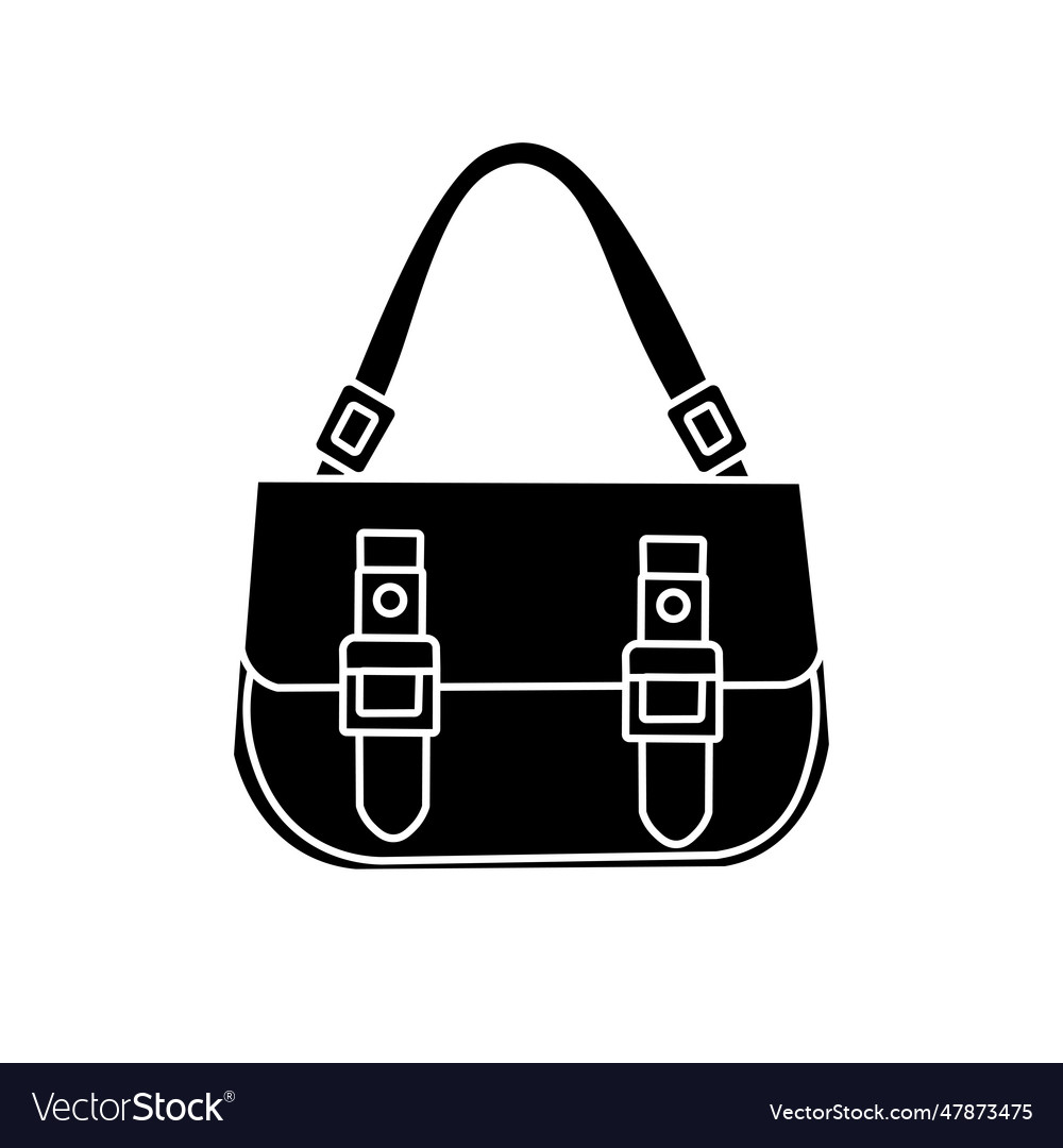 Womens sling bag silhouette fashion item