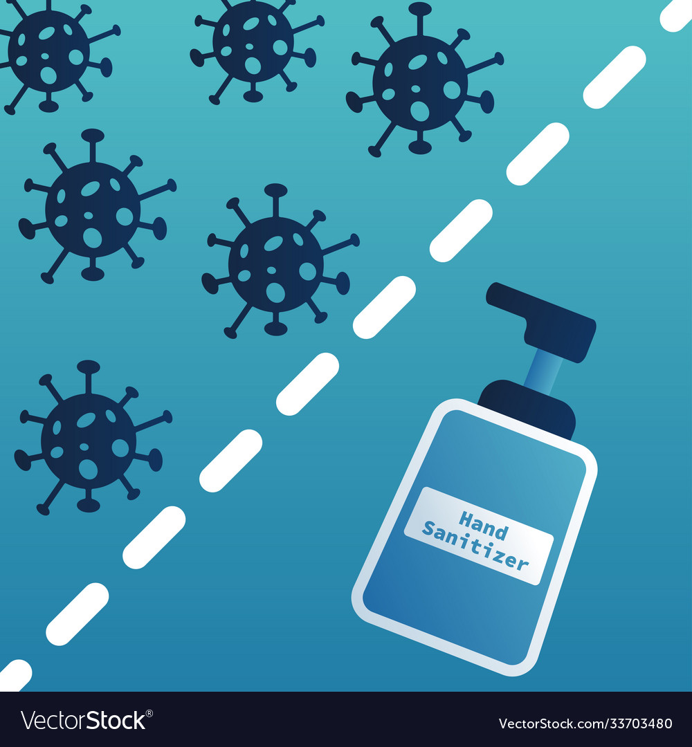 Hand sanitizer gel antivirus vs or versus