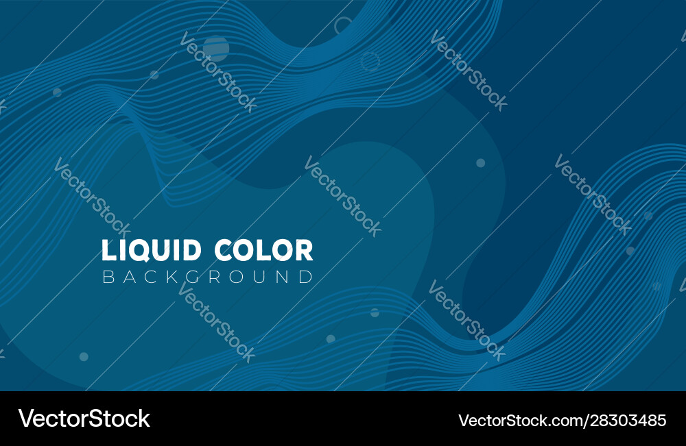 Creative abstract liquid wave background Vector Image