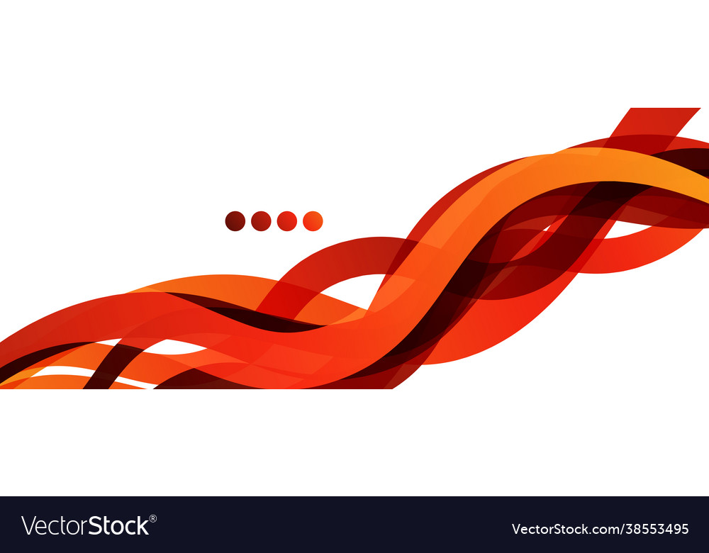 Abstract background - transparent overlapping wavy