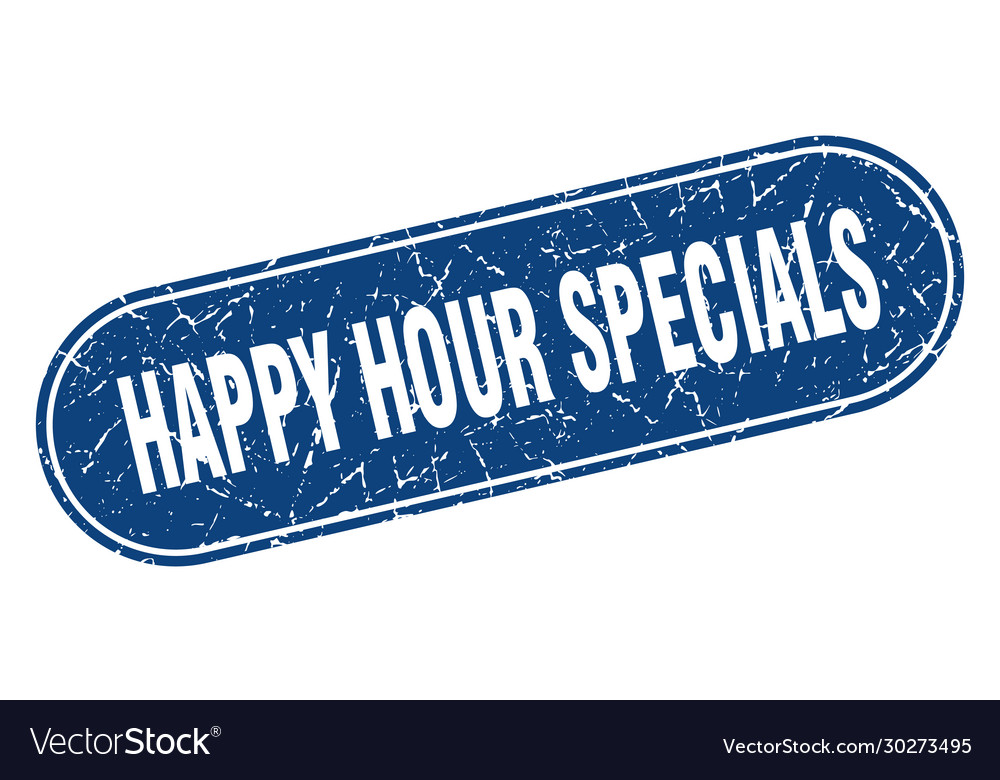 Happy Hour Specials Schild