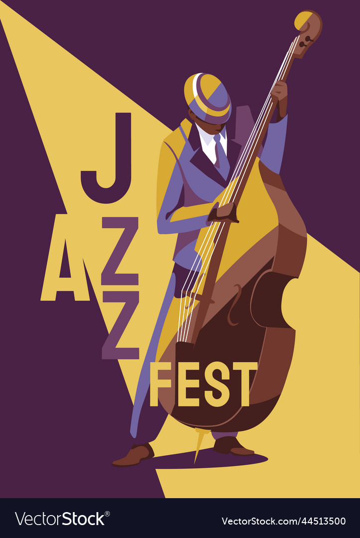 Jazz Festival oder Flyer Poster Party Design