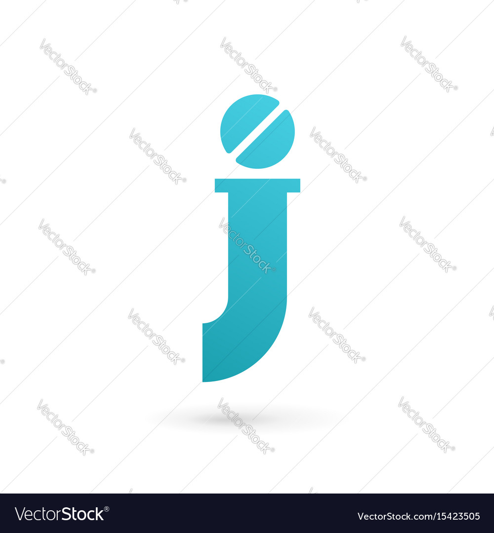 letter j pill logo icon design template elements vector image pill template