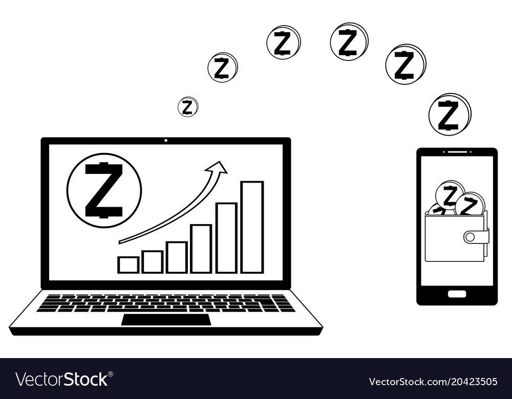 Transfer zcash from laptop to wallet in the phone