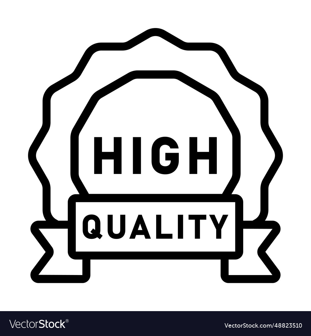 High quality tag label icon Royalty Free Vector Image