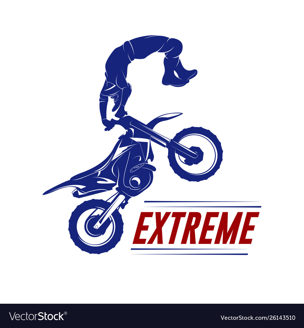 Download Motocross, Jump, Racing. Royalty-Free Vector Graphic