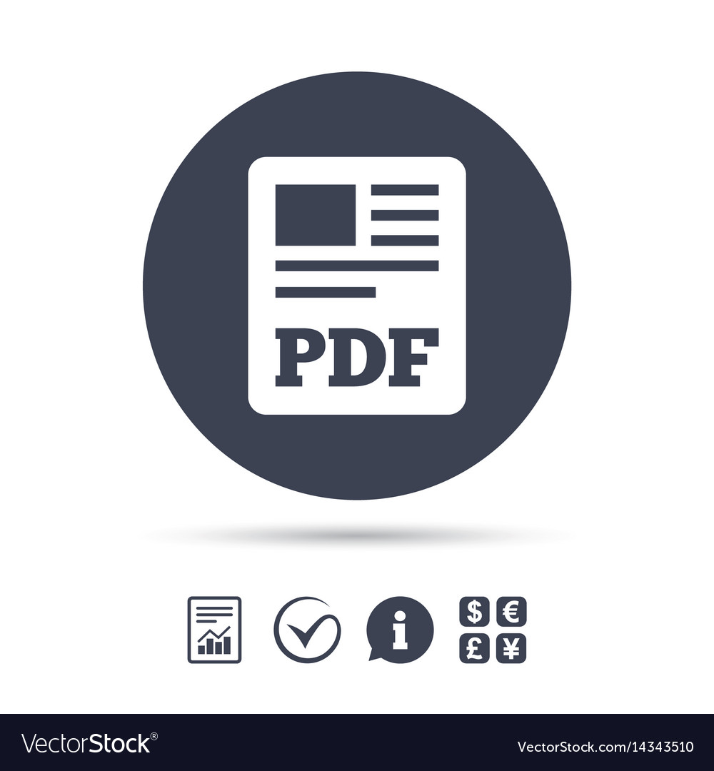 Pdf Datei Dokument Symbol herunterladen Schaltfläche