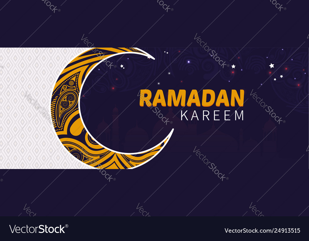 Glückliche schöne ramadan kareem hintergrund