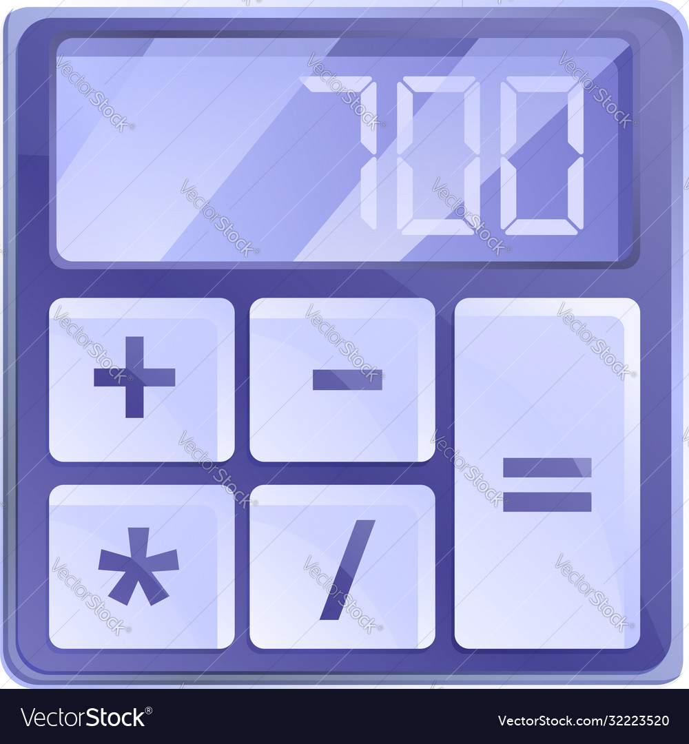 CALCULATE Web Button (online calculator mathematics tools icon) Stock  Vector