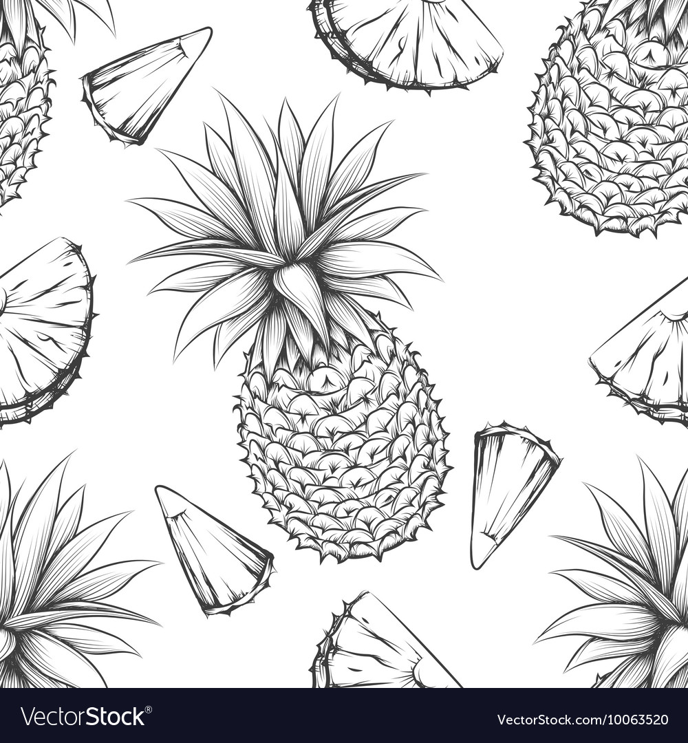 Printable Pineapple Pattern