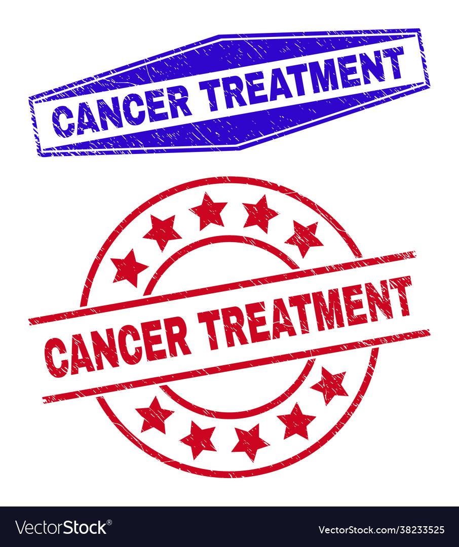 Cancer treatment rubber badges in round