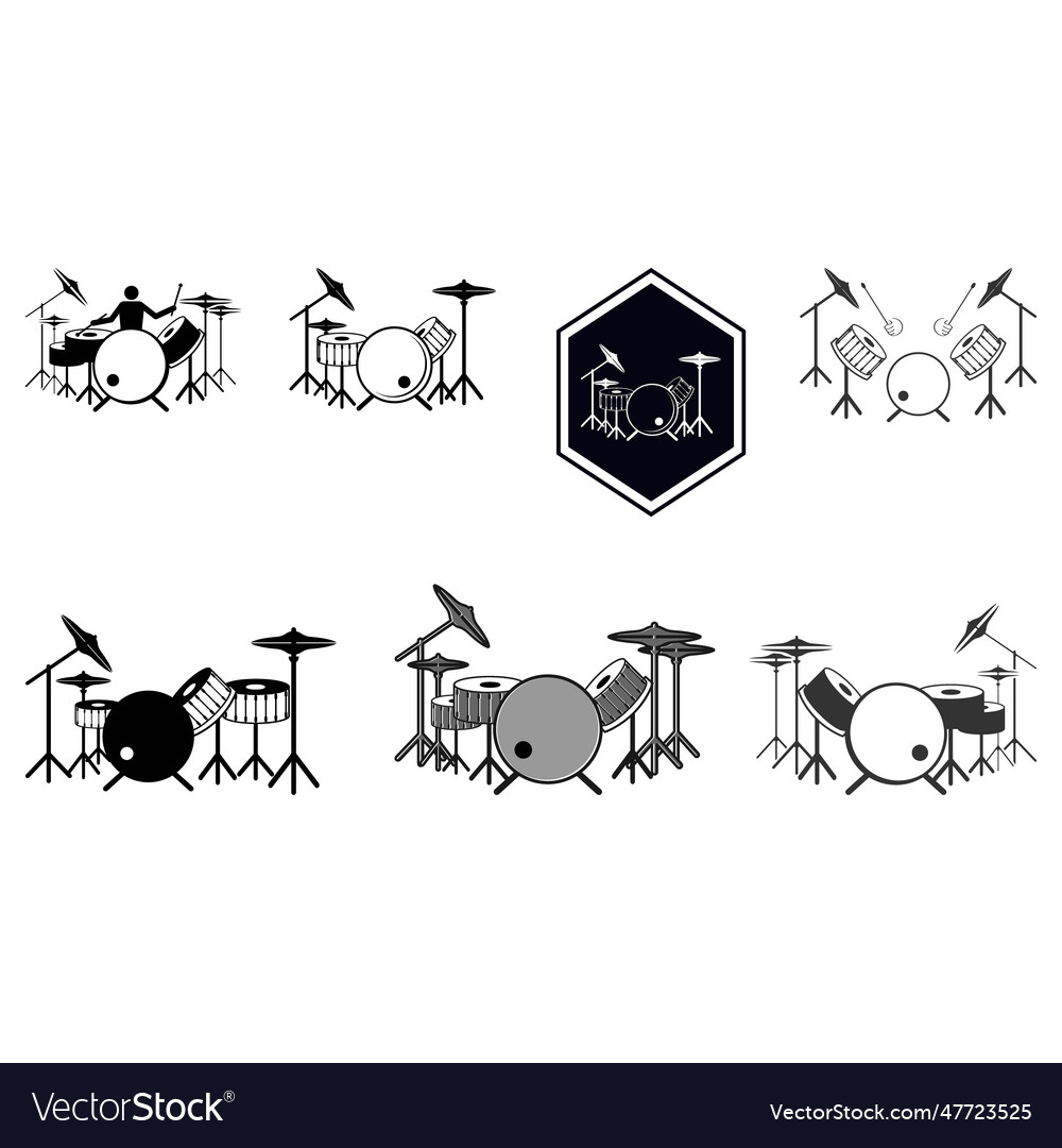 Drum icon design