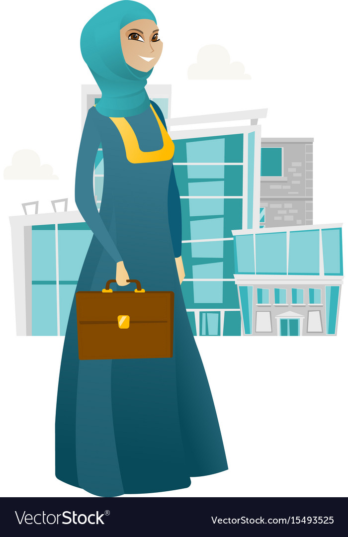 woman holding briefcase