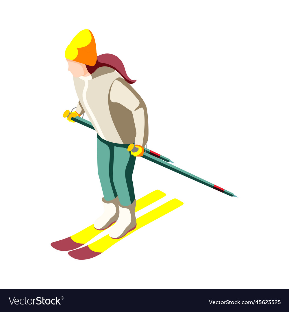 Ski resort icon Royalty Free Vector Image - VectorStock