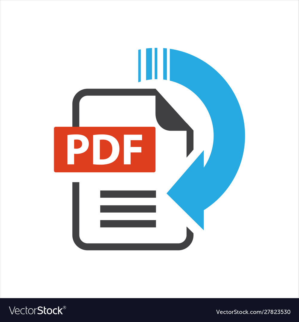 Flat sign pdf herunterlad icon button isoliert