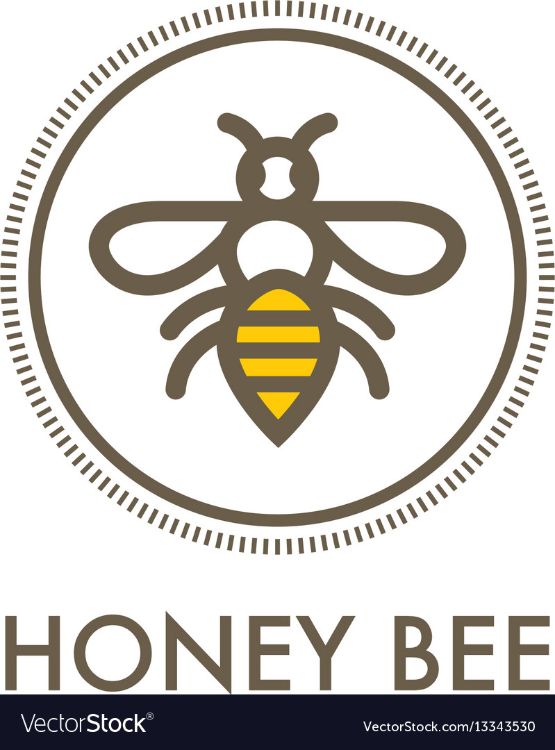 Honey Bee Sticker - Bee Creative