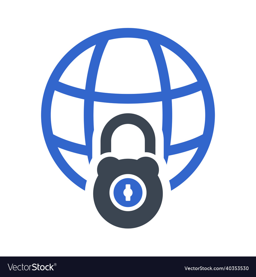 Internet security icon