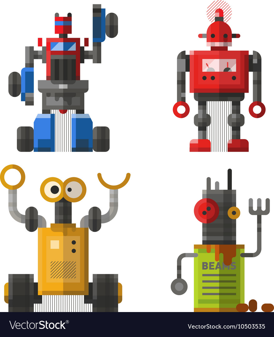 vintage robots