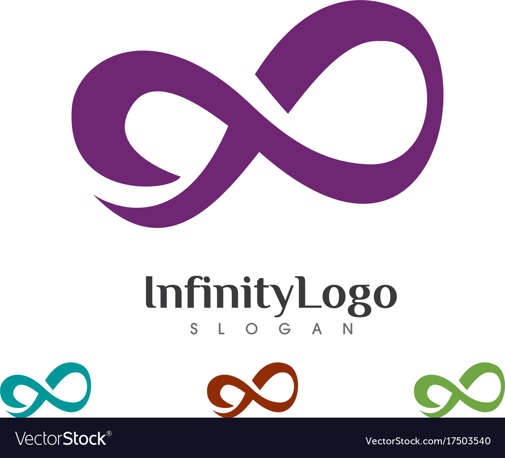 Infinity logo template