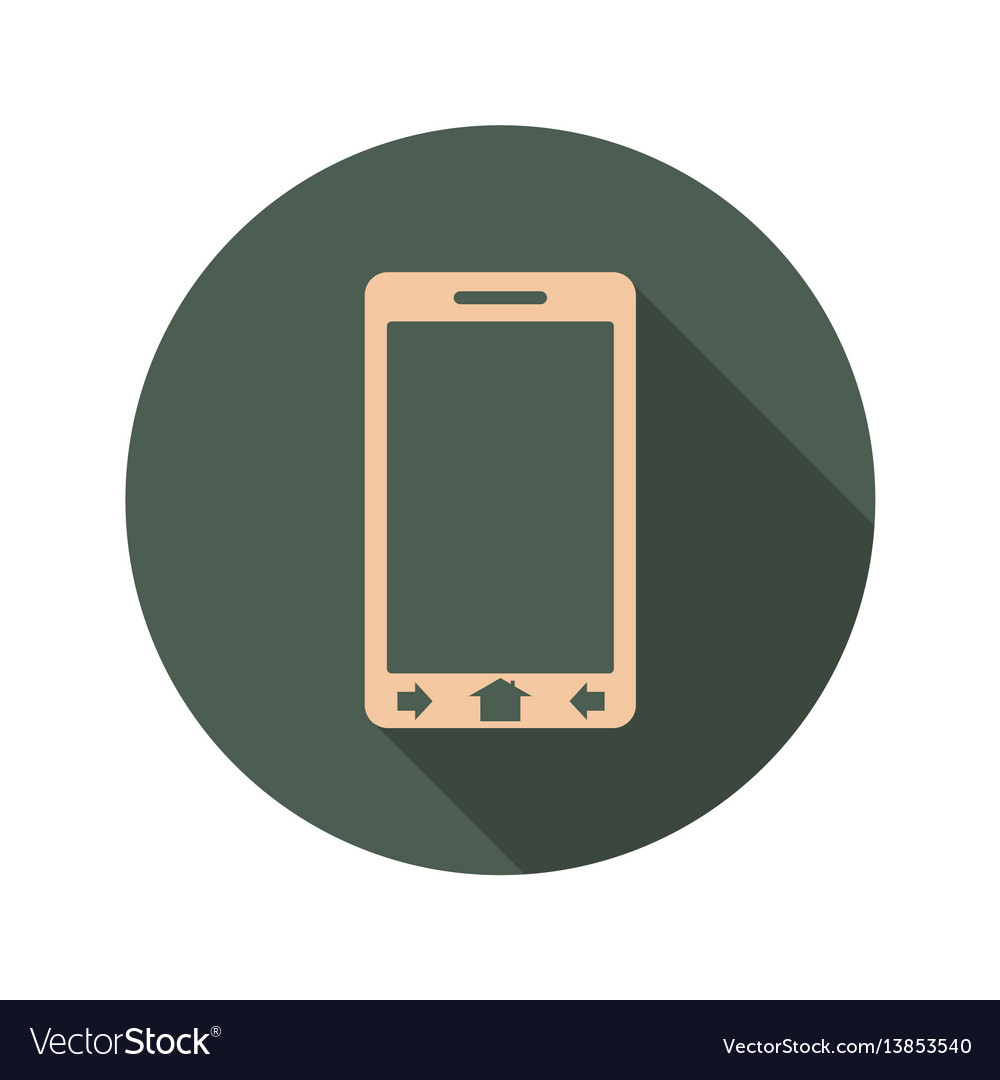 Smart Phone Icon Royalty Free Vector Image Vectorstock