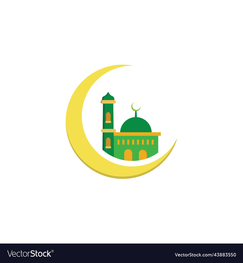 Ramadhan icon design template Royalty Free Vector Image