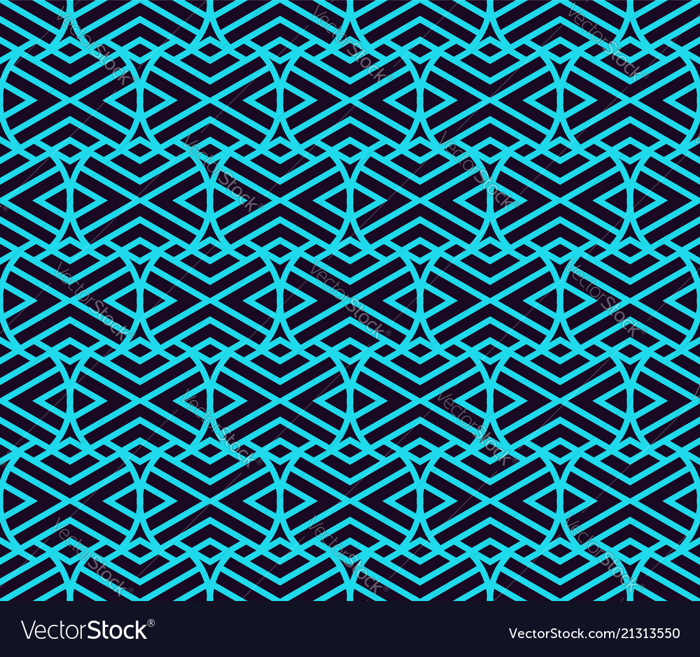Seamless pattern modern stylish linear texture Vector Image