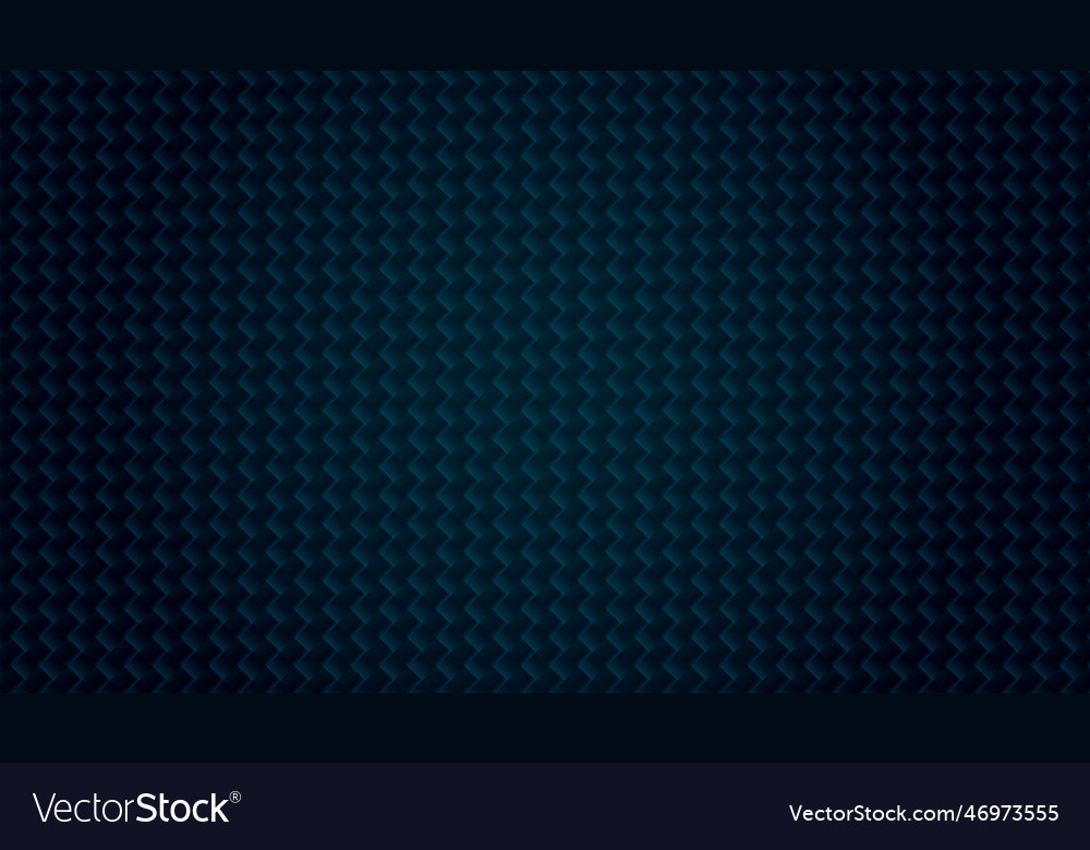Abstract dark blue carbon fiber texture pattern Vector Image