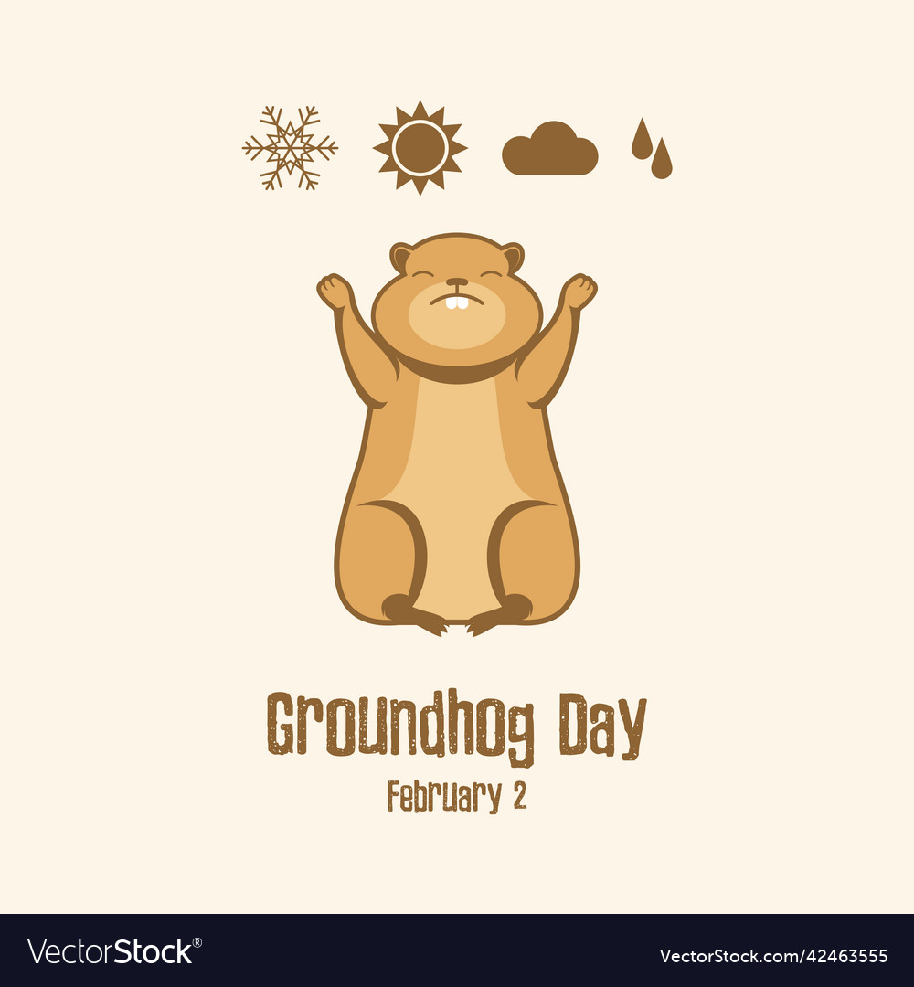 groundhog day icon