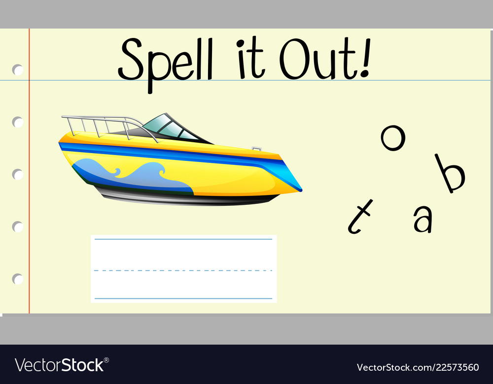 Spell it out boat