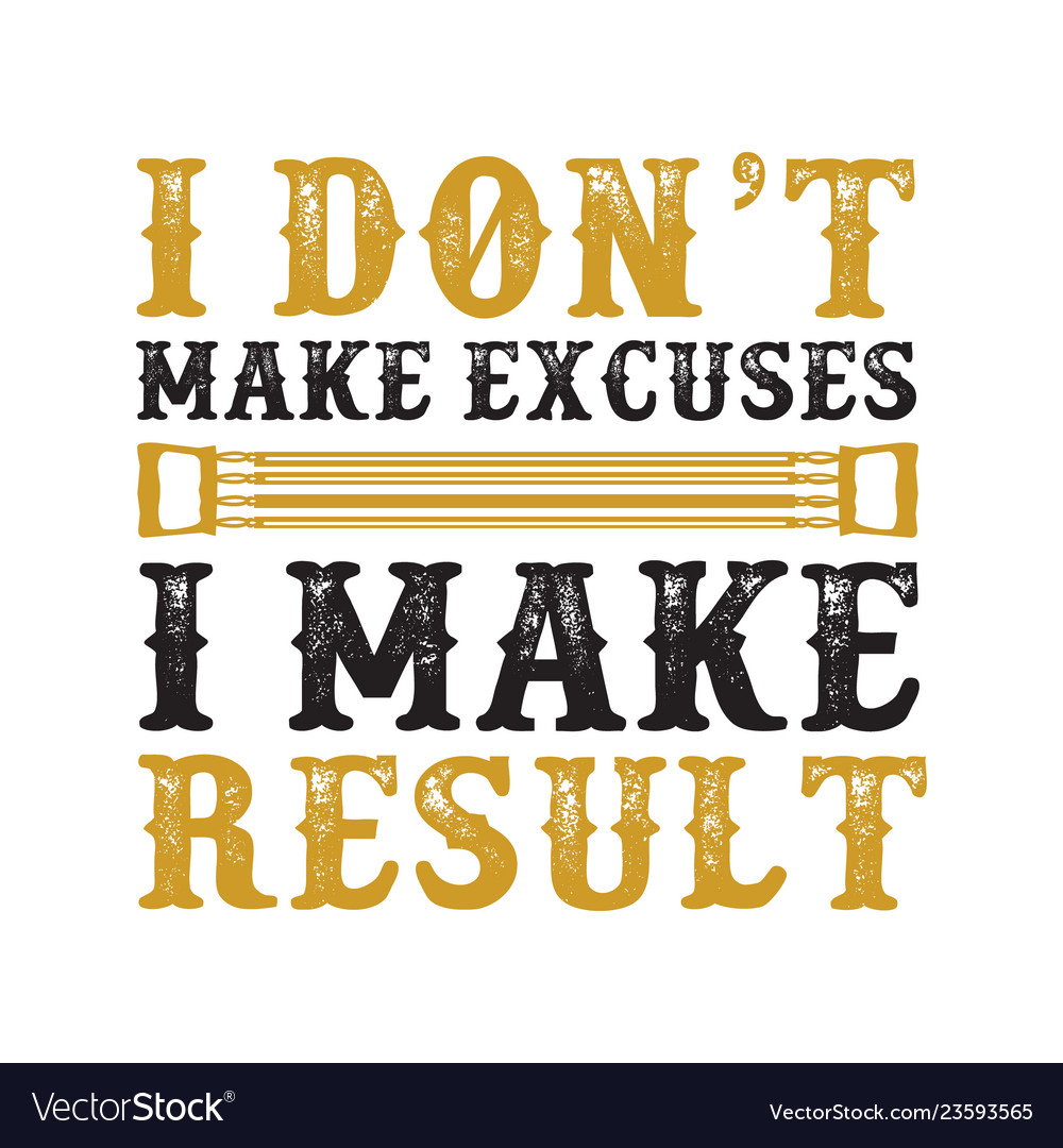 Fitness quote and saying good for print