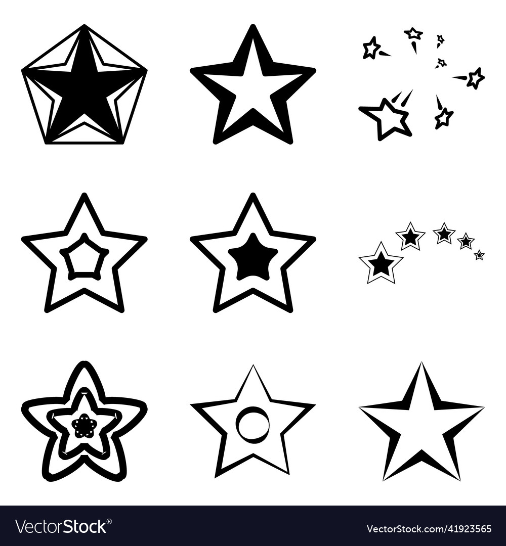 Stars2 flache Icon auf weißem Hintergrund isoliert