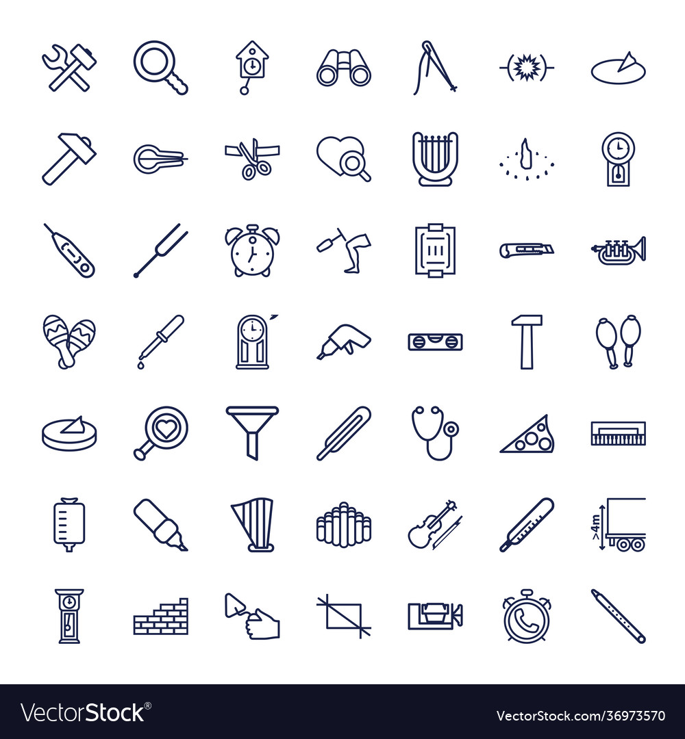 49 instrument icons