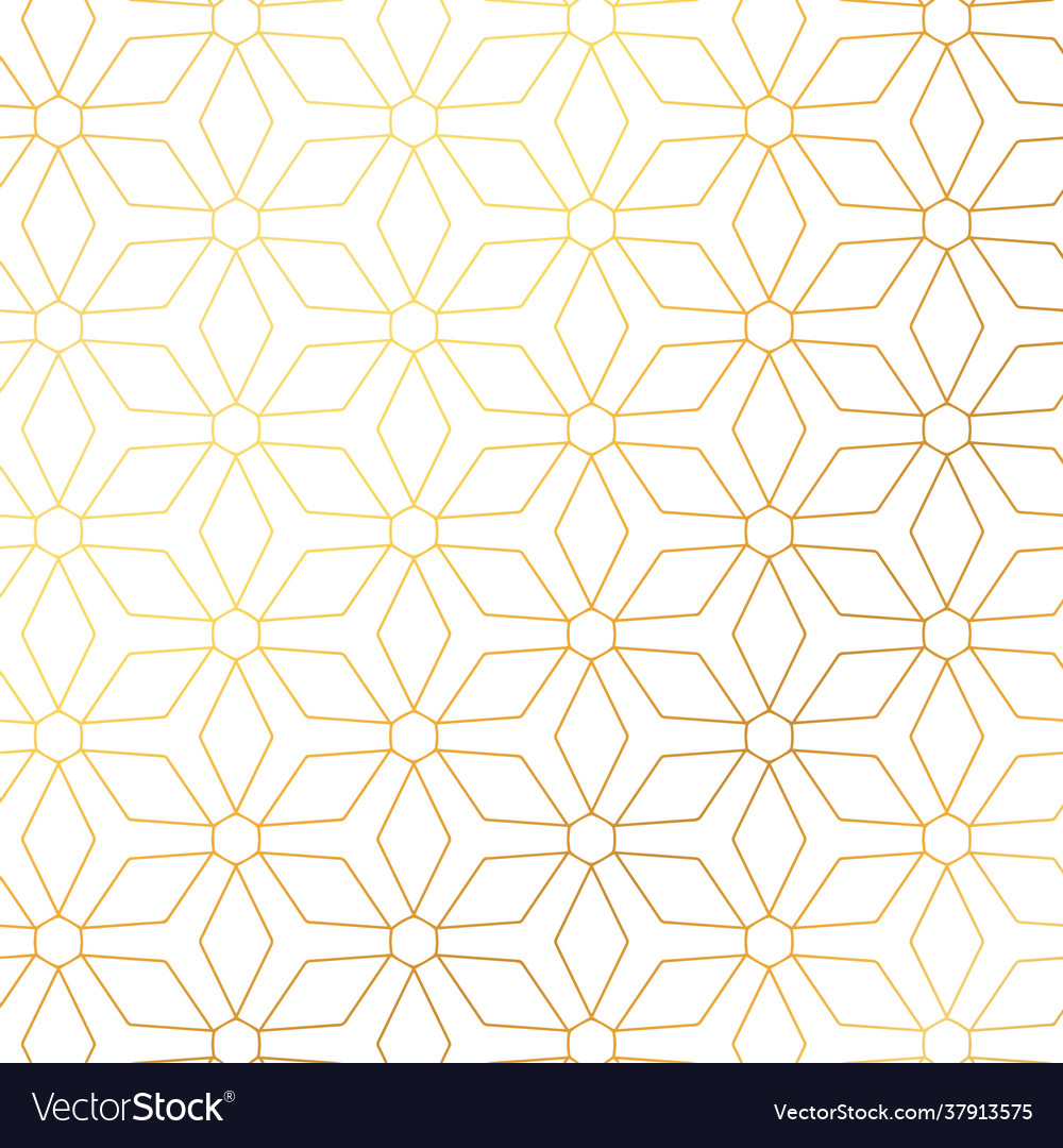 Elegant golden pattern background design Vector Image