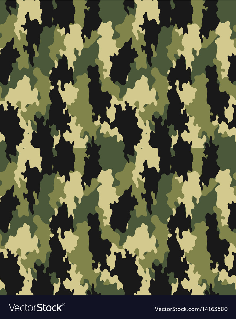 Fashionable camouflage pattern Royalty Free Vector Image