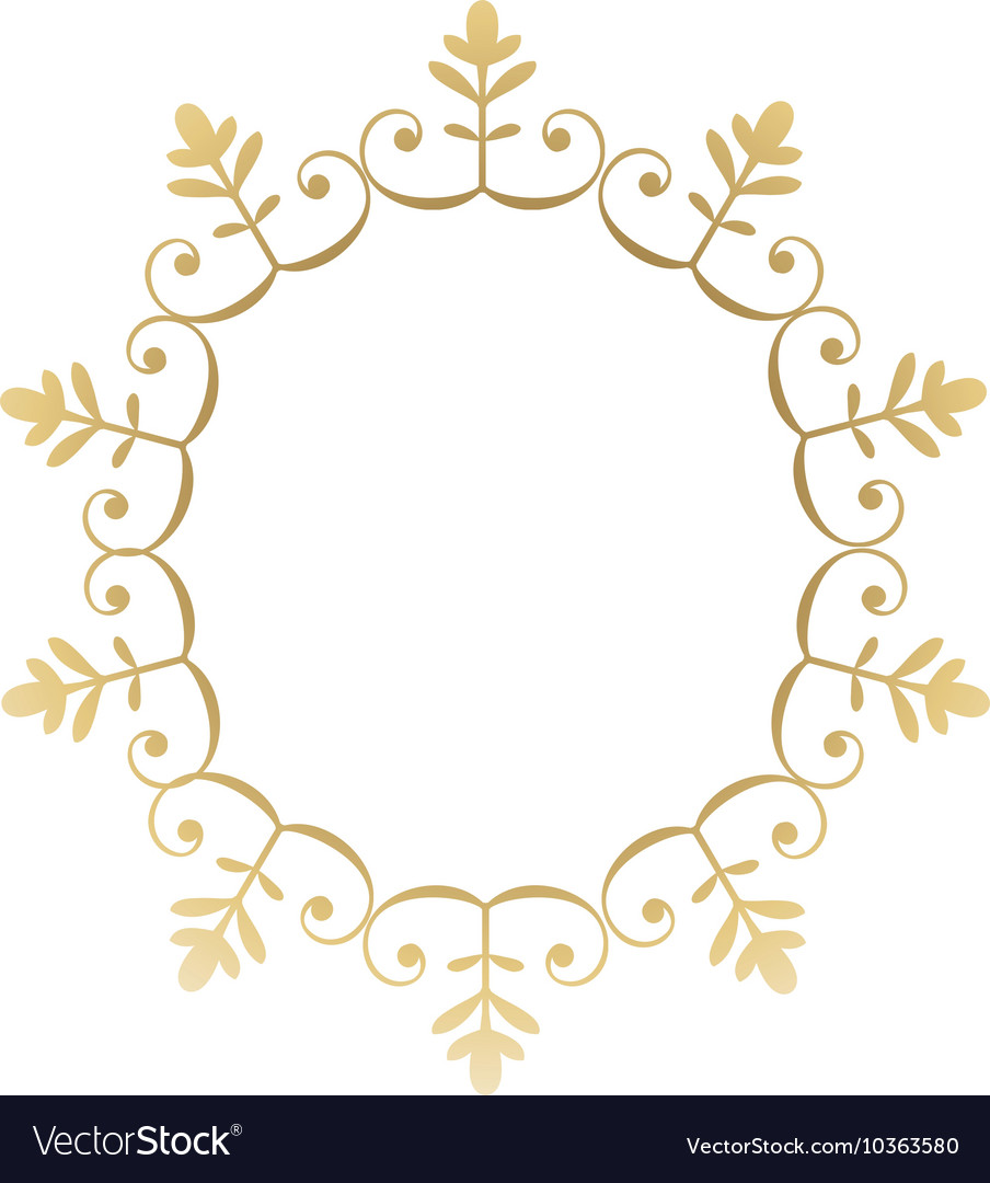 Seal stamp ornament design Royalty Free Vector Image