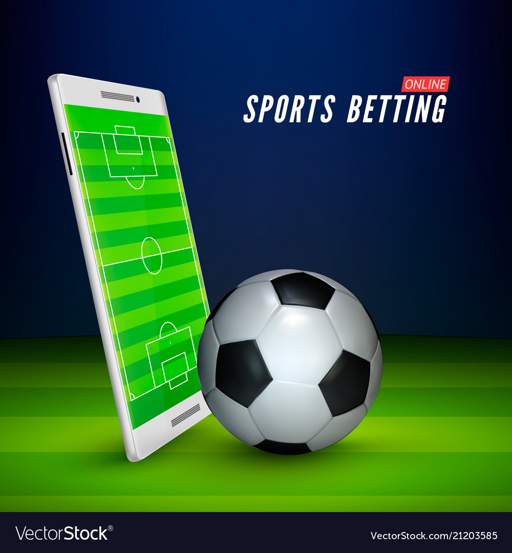 Premium AI Image  Football app on mobile phone and sport betting