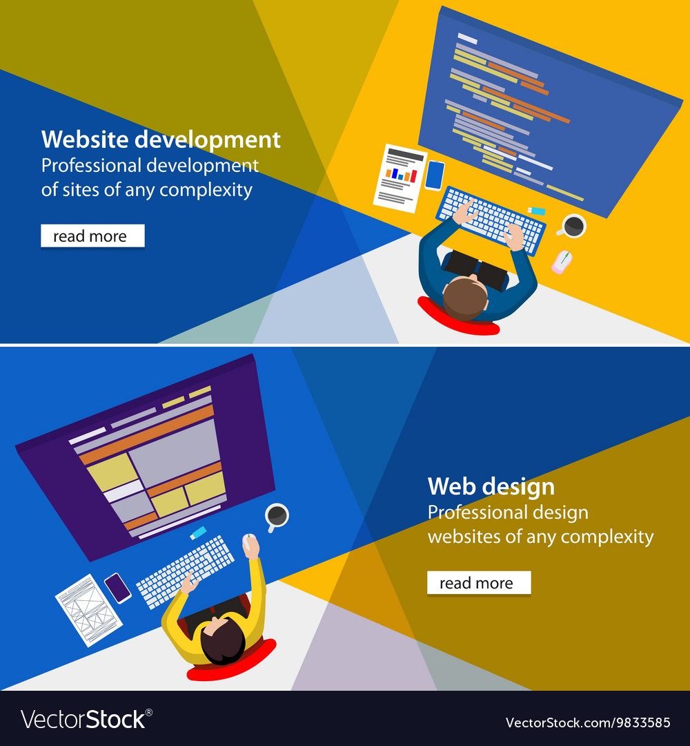 Web Developer Royalty Free Vector Image Vectorstock